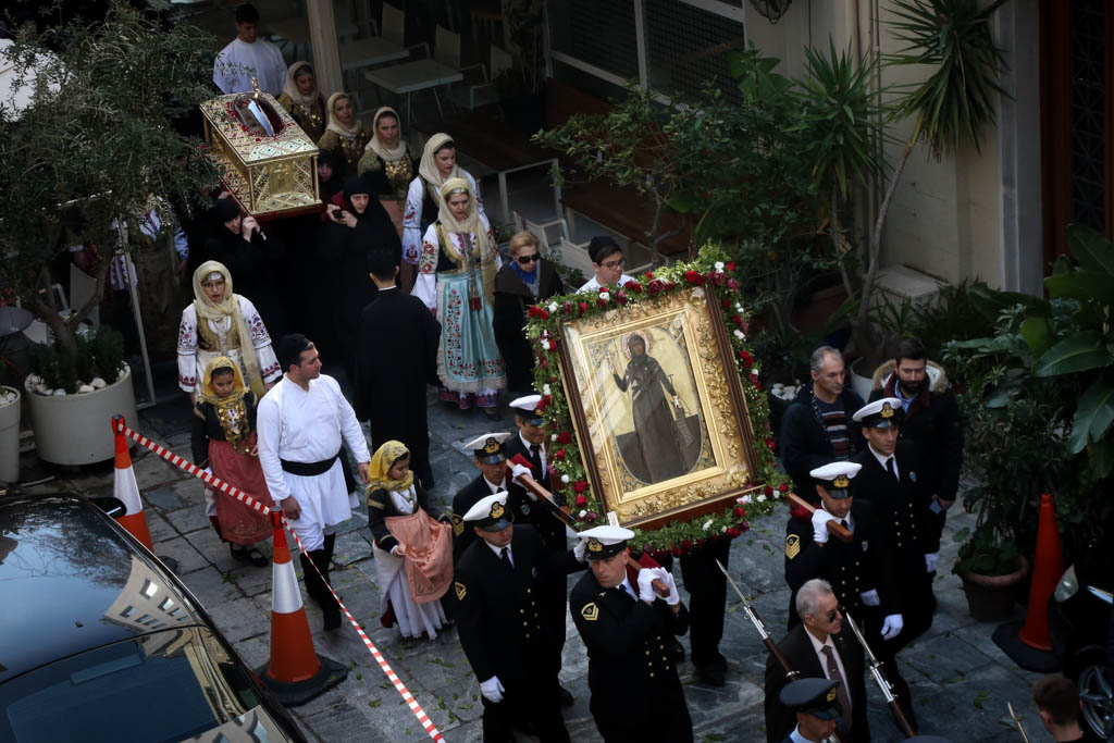 Ο Εορτασμός της Αγίας Φιλοθέης στην Αρχιεπισκοπή Αθηνών