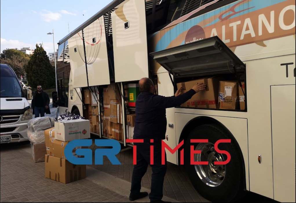 Δήμος Θεσσαλονίκης: Αναχώρησε το πρώτο μέρος της Ανθρωπιστικής Βοήθειας για τους Συνανθρώπους μας στην Ουκρανία (ΦΩΤΟ - VIDEO)